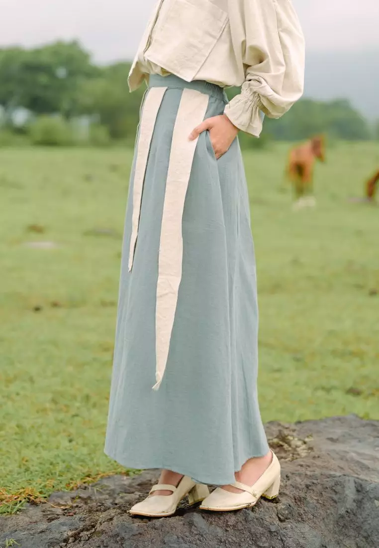 Ruma Skirt Blue Pastel