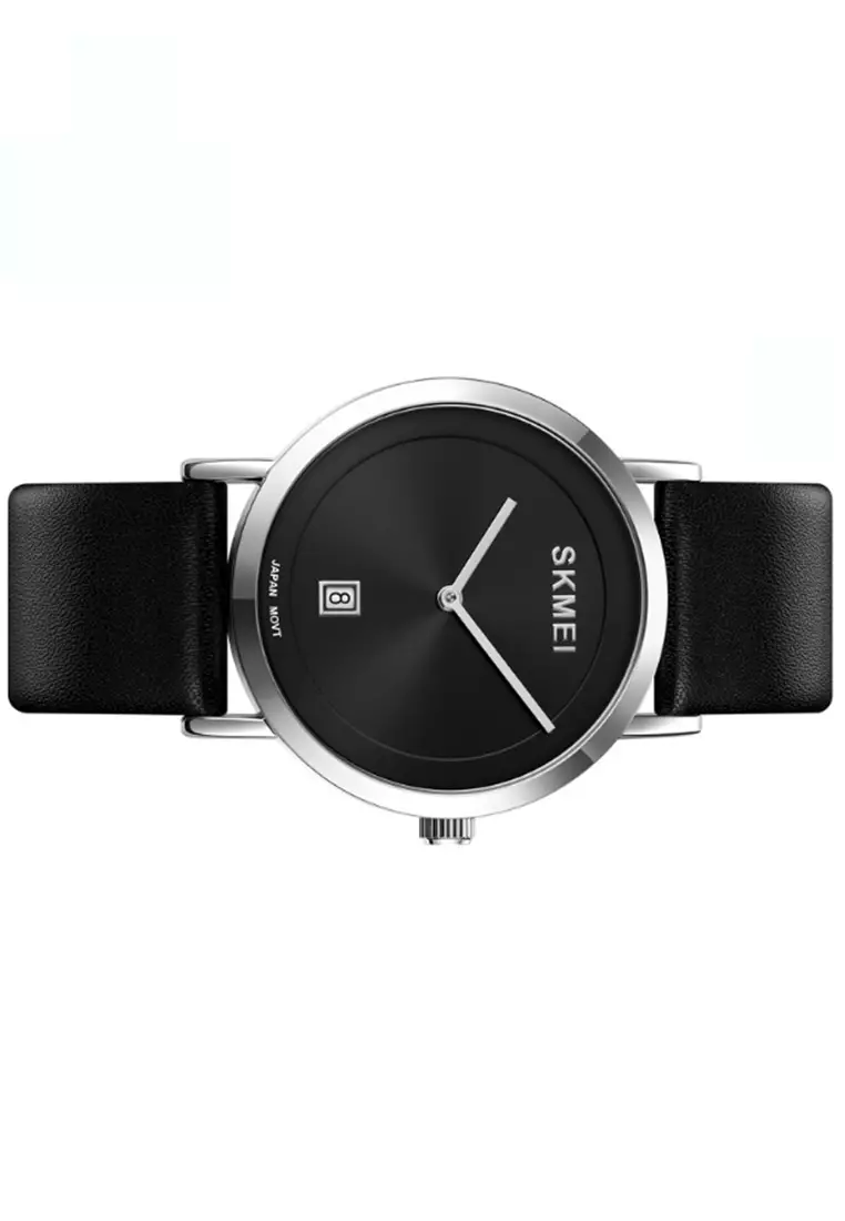 Jam Tangan Analog Pria Waterproof Strap Tali Material Kulit Leather BL77 ORIGINAL