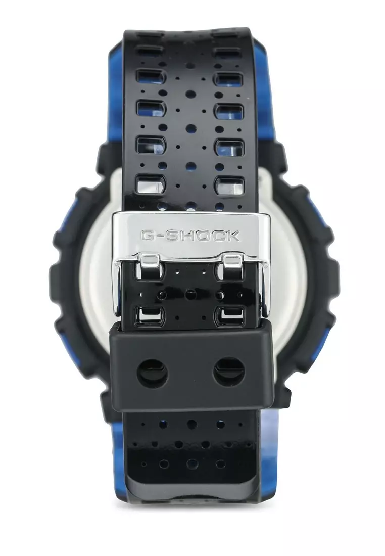 Casio G-SHOCK Jam Tangan Pria - Black Blue - Resin - GA-110LPA-1ADR