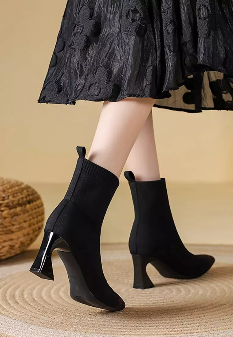 Buy Twenty Eight Shoes 7CM Flyknit Skinny Ankle Boots TJ719 2025