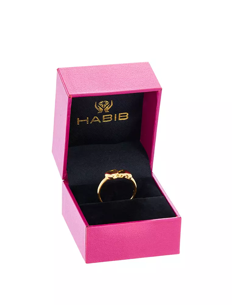 HABIB 999/24K Yellow Gold Ring R9ABB0823-P