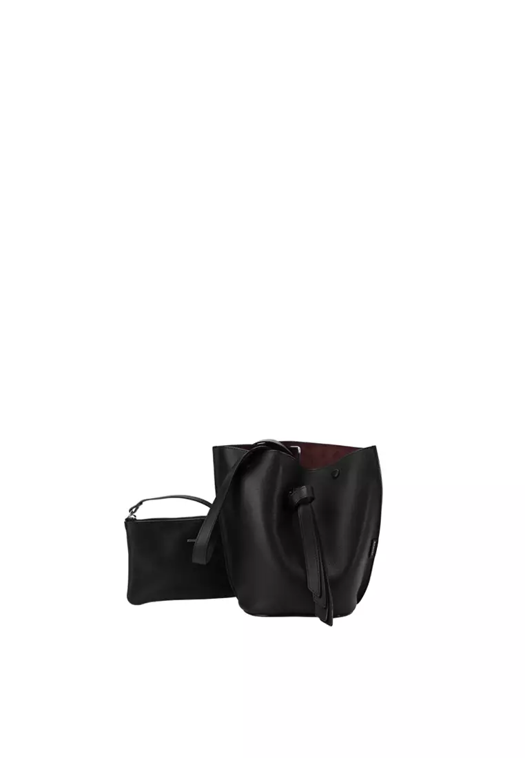 ORUKAMI Knot Bucket Bag Small - Black