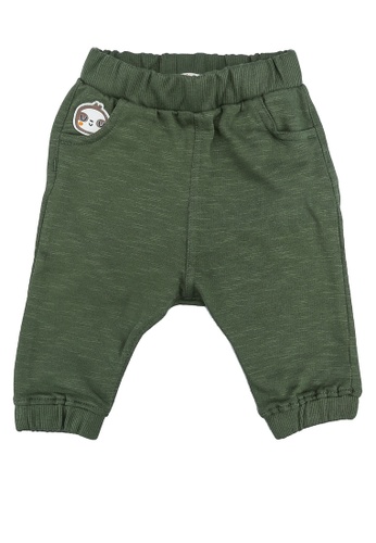 Du Pareil Au Même (DPAM) green Embroidery Pants CEF2FKAC49A304GS_1