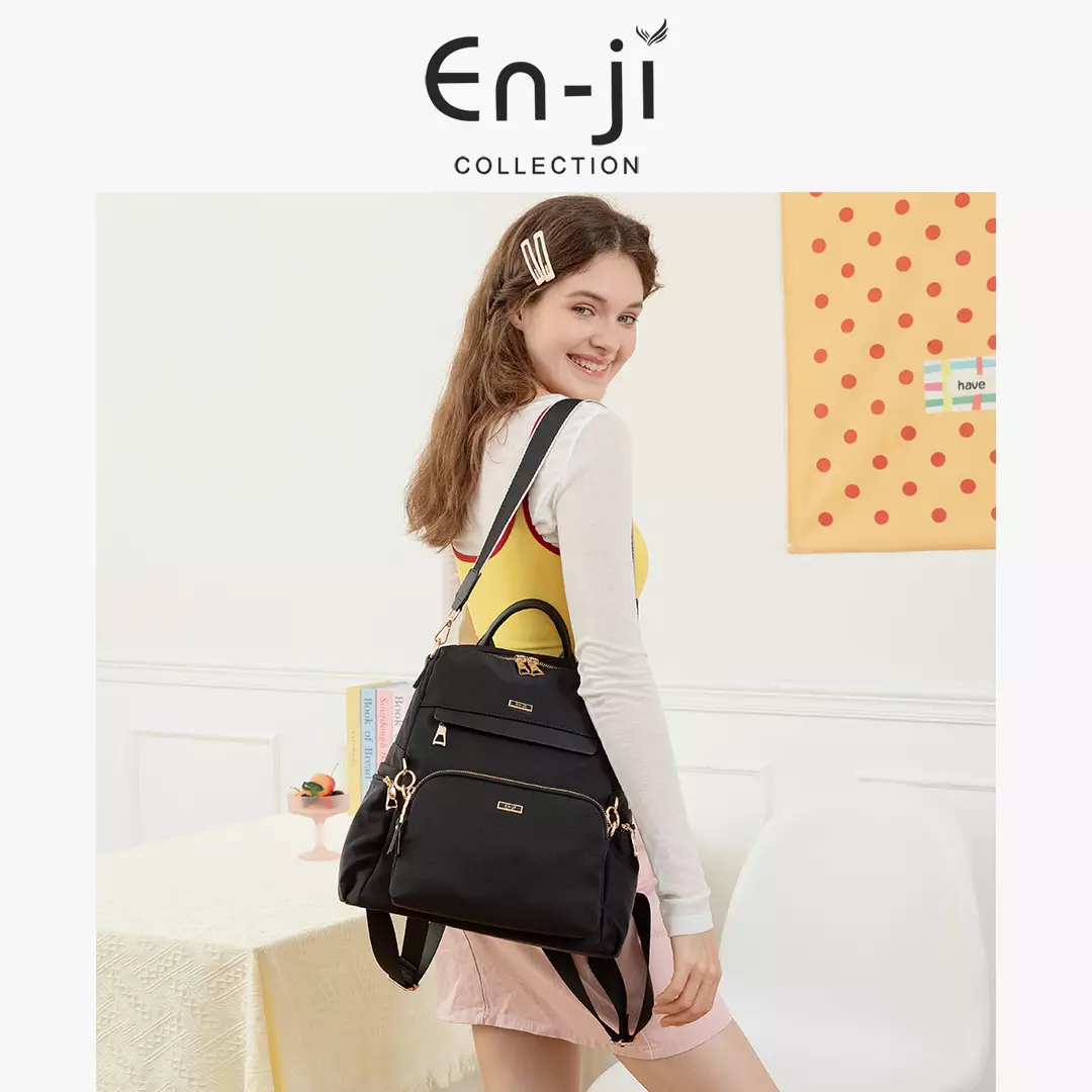 En-ji Lisa Backpack - Khaki