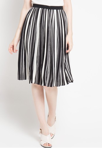 F1020 Stripe Skirt