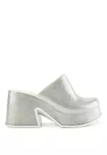 Golden Glitter Glass