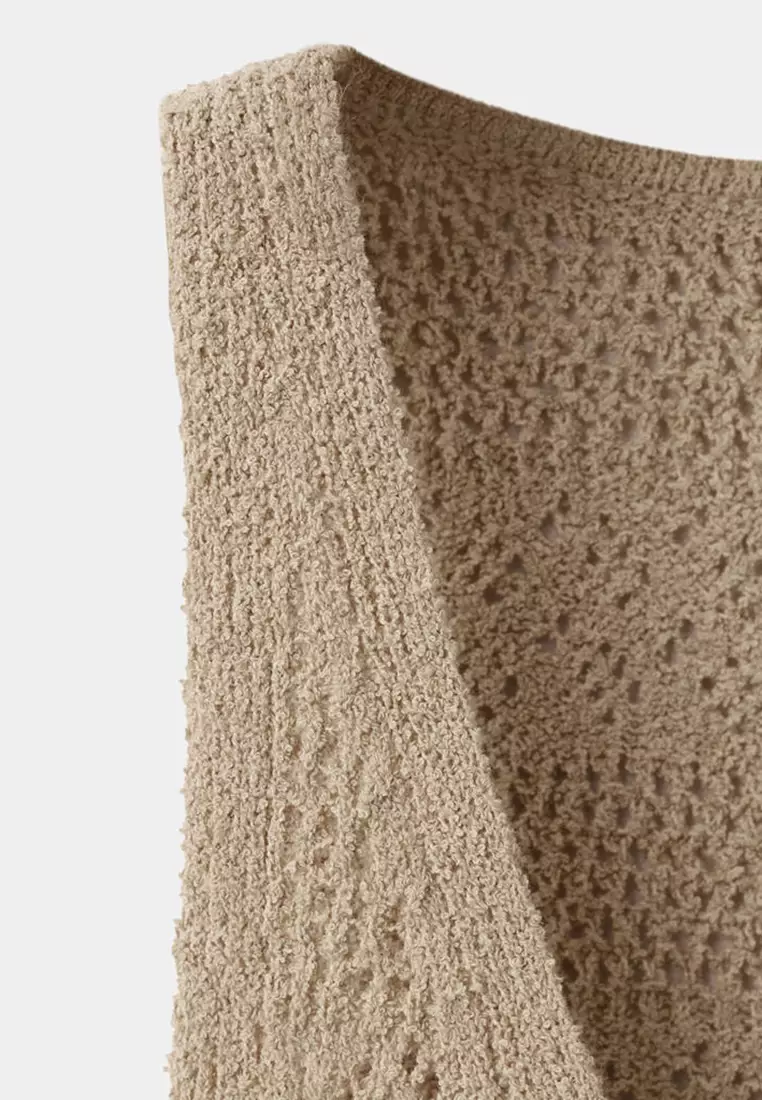 Crochet Buttoned Gilet