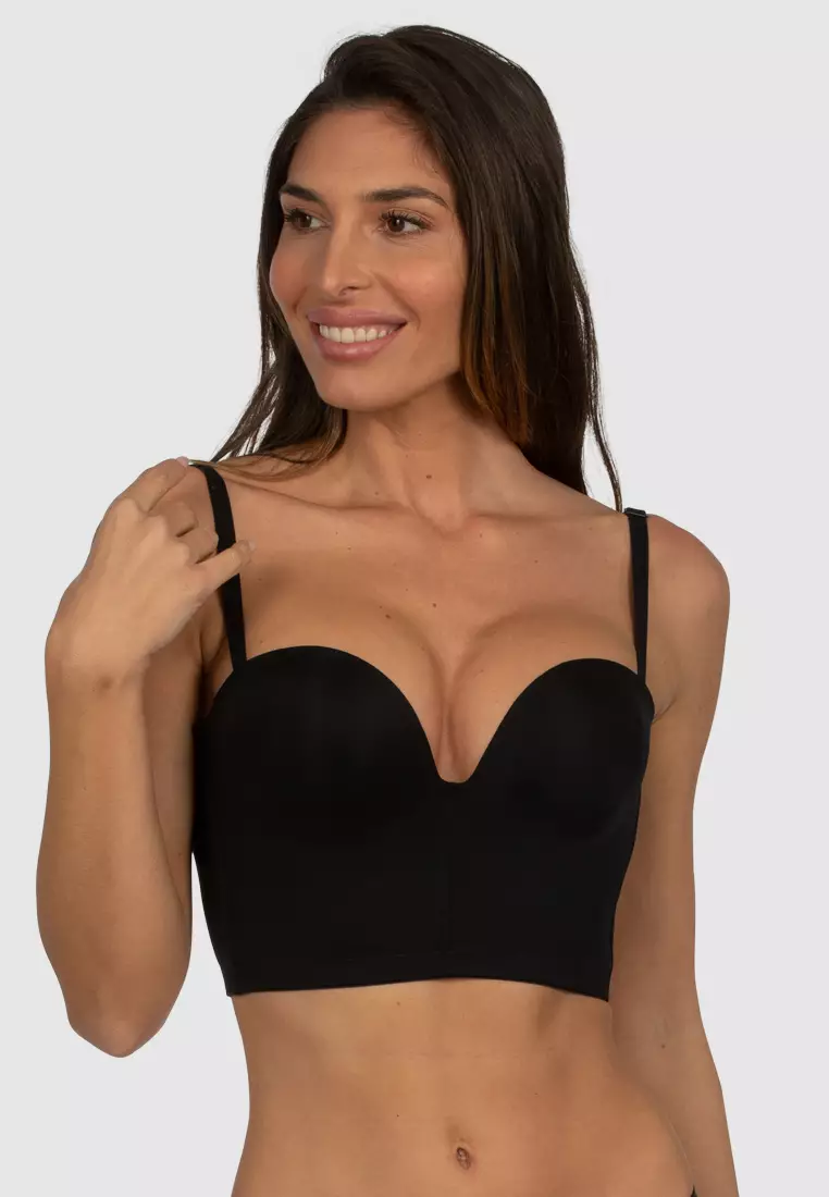 WONDERBRA ULTIMATE BACKLESS Black - Free delivery  Spartoo NET ! -  Underwear Underwire bras Women USD/$48.80