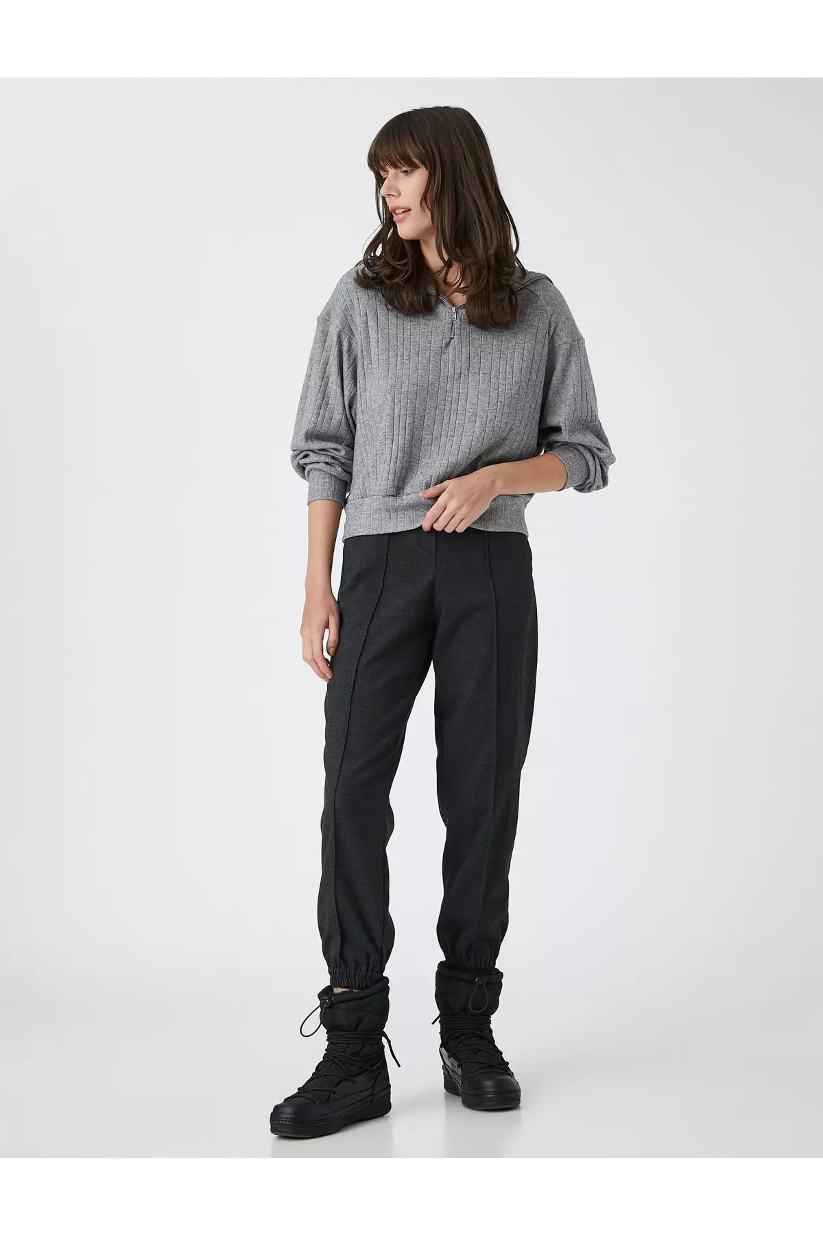 Half zip up outlet