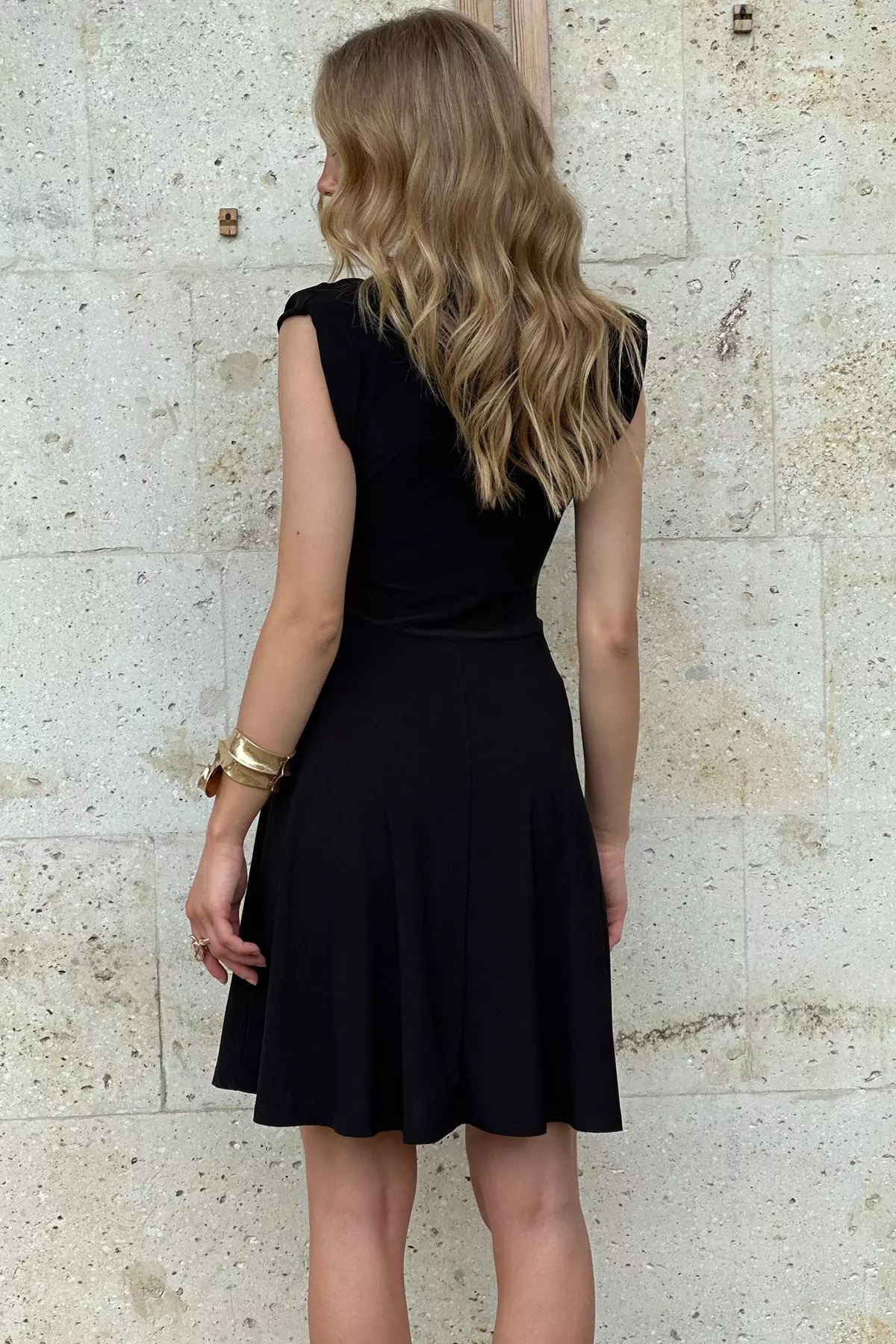 Gathered Waist Dress