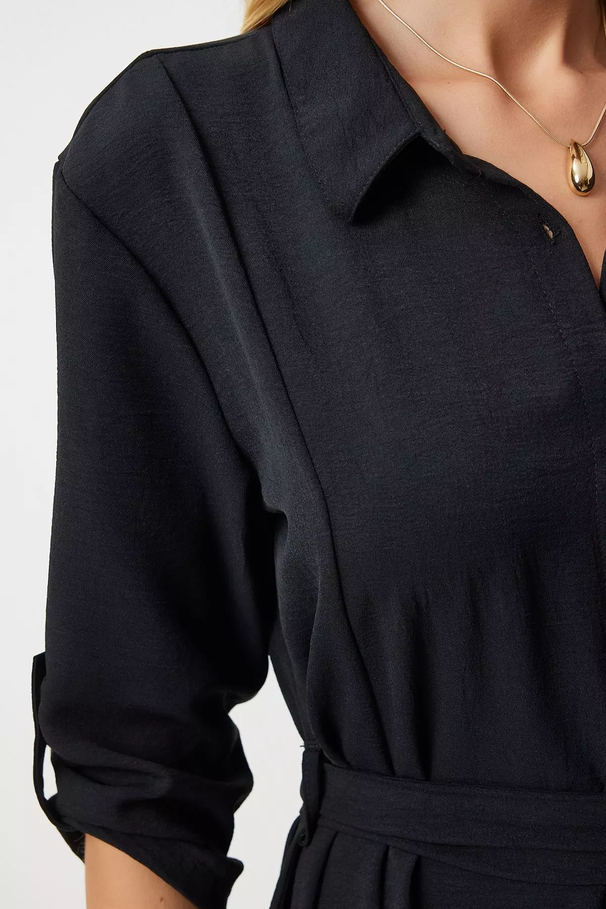 Tie Waist Midi Dress