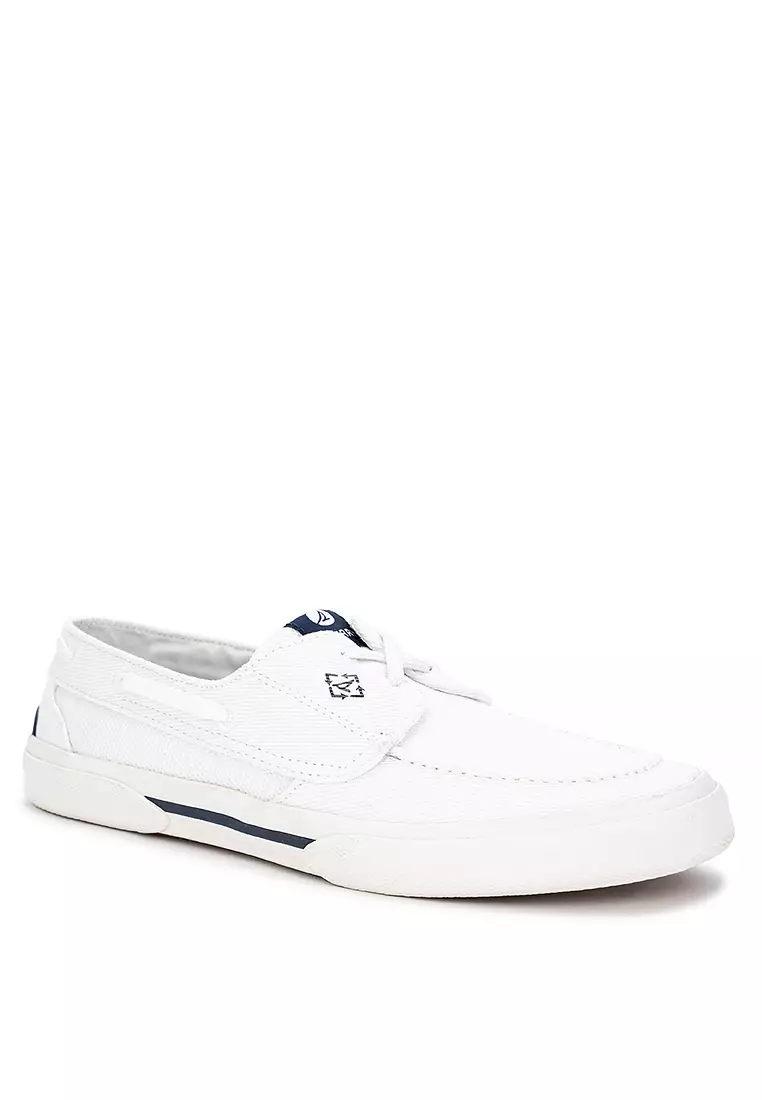 Pier Wave Washed Heavy Twill Boat Sneakers