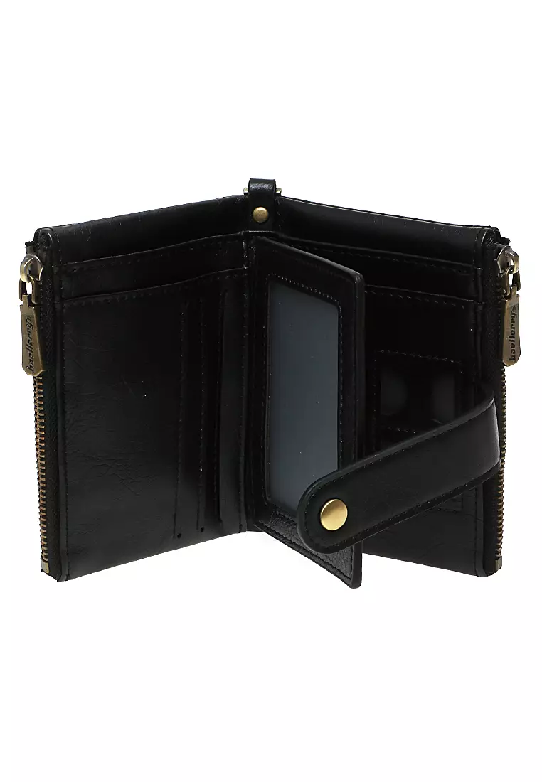 Dompet Pria Model Lipat Casual Wallet Staylish Design Many Slot Material Leather Kulit ORIGINAL