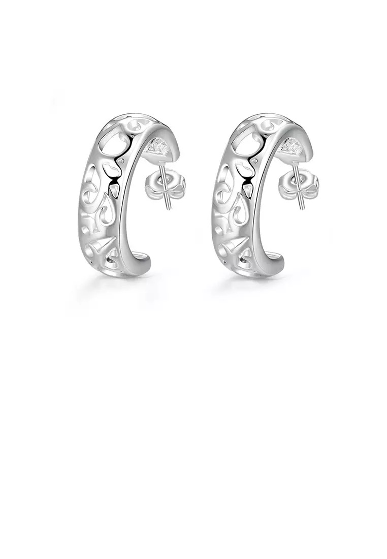 Geometric stud earrings outlet