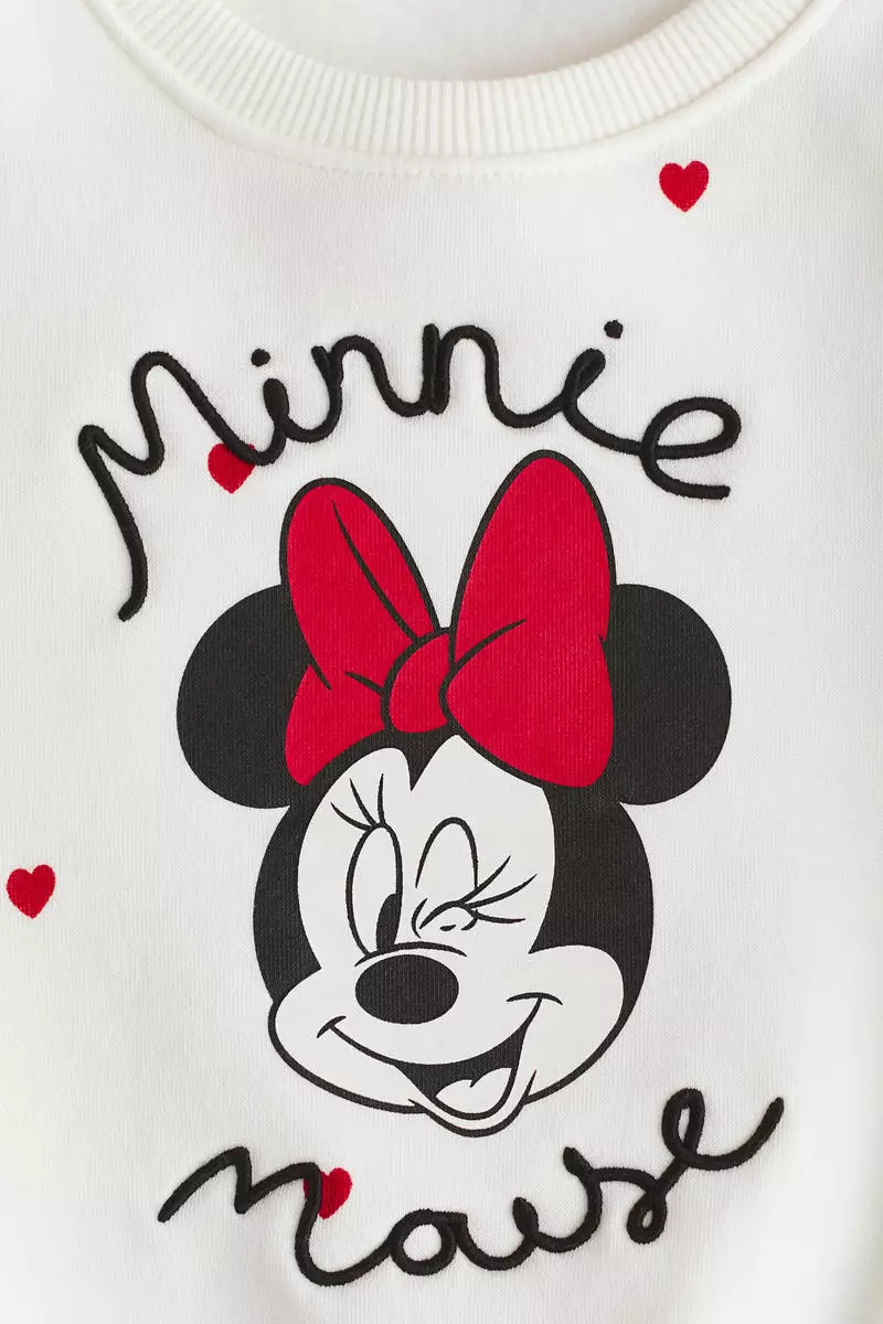 Motif-detail sweatshirt