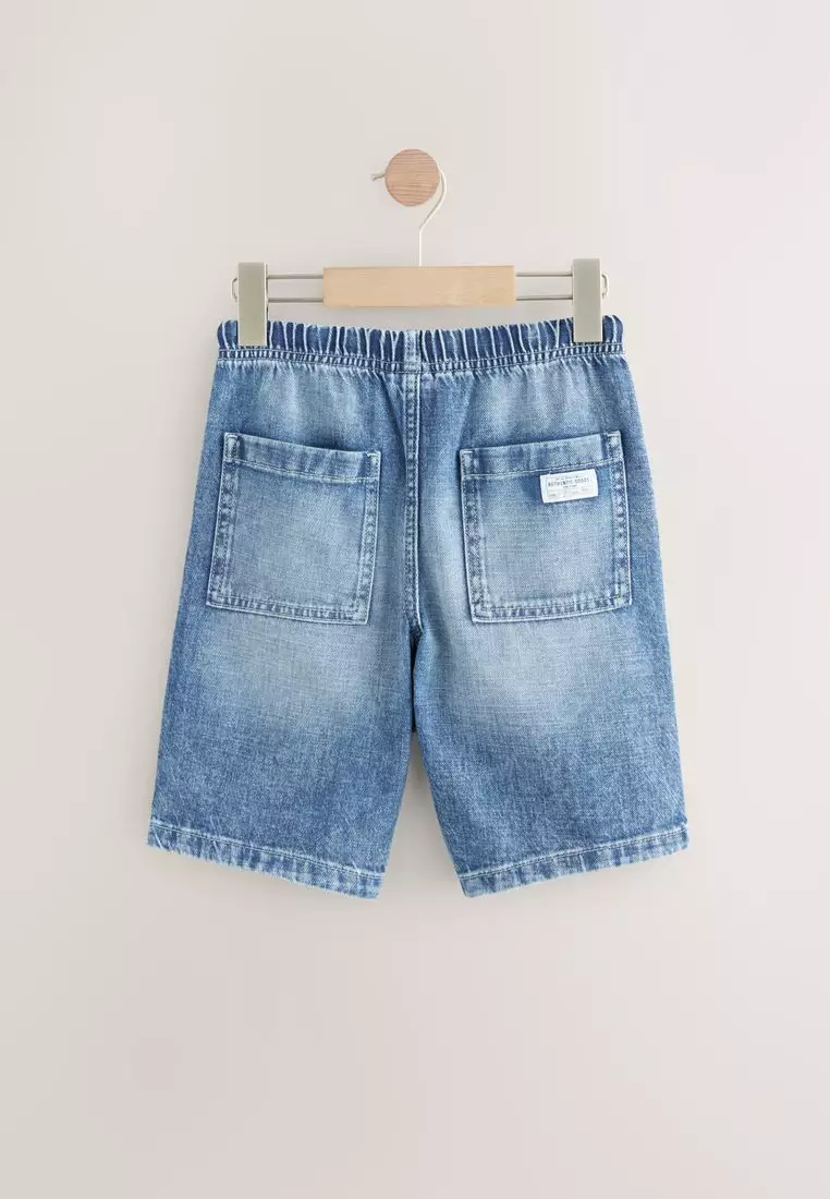 Bermuda Pull On Denim Shorts 2 Pack