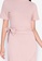 ZALORA BASICS pink Turtle-Neck Fake Wrap Dress A6FC7AACD77E30GS_3