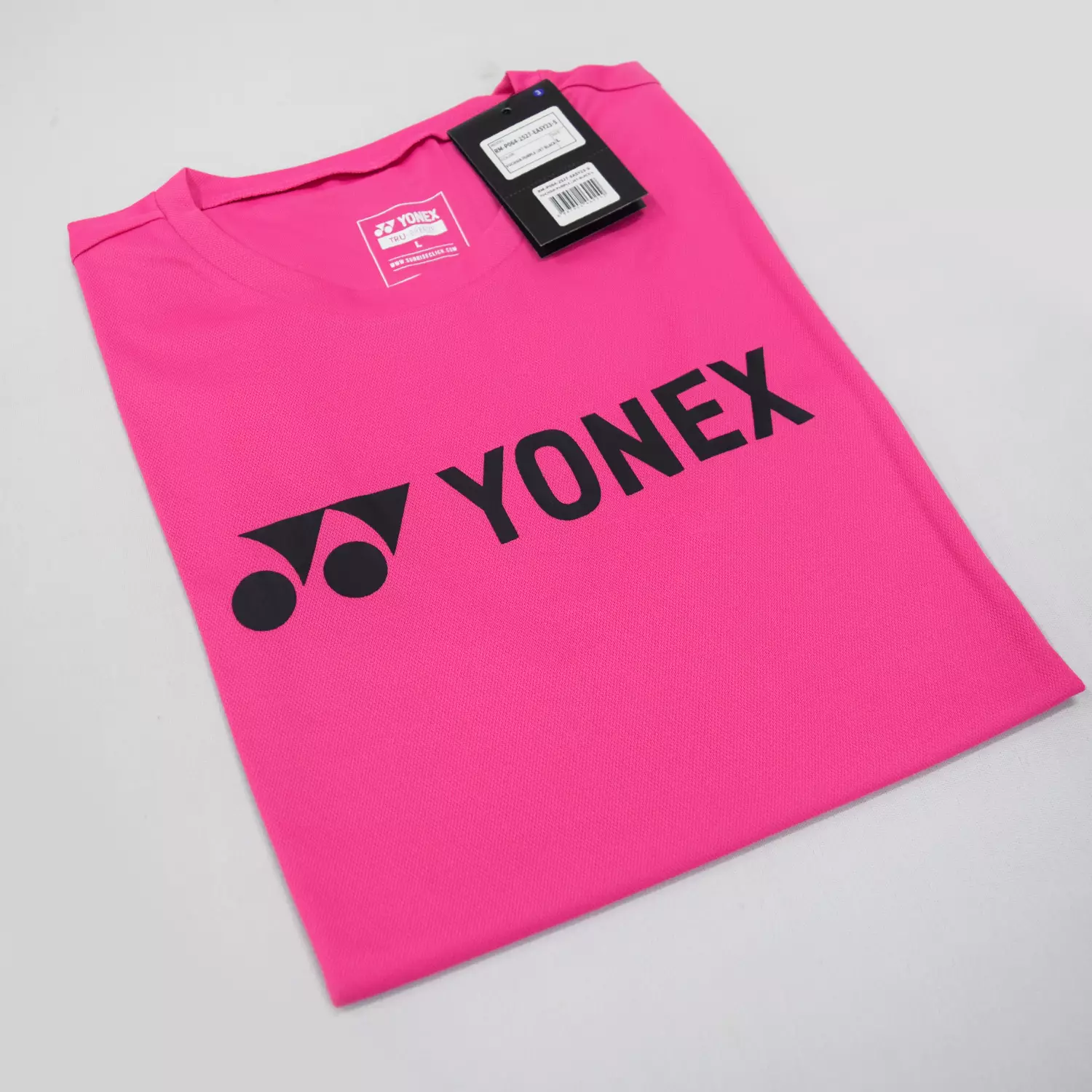 Baju Yonex RM-P064-2527-EASY23 Fuchsia Purple/Jet Black