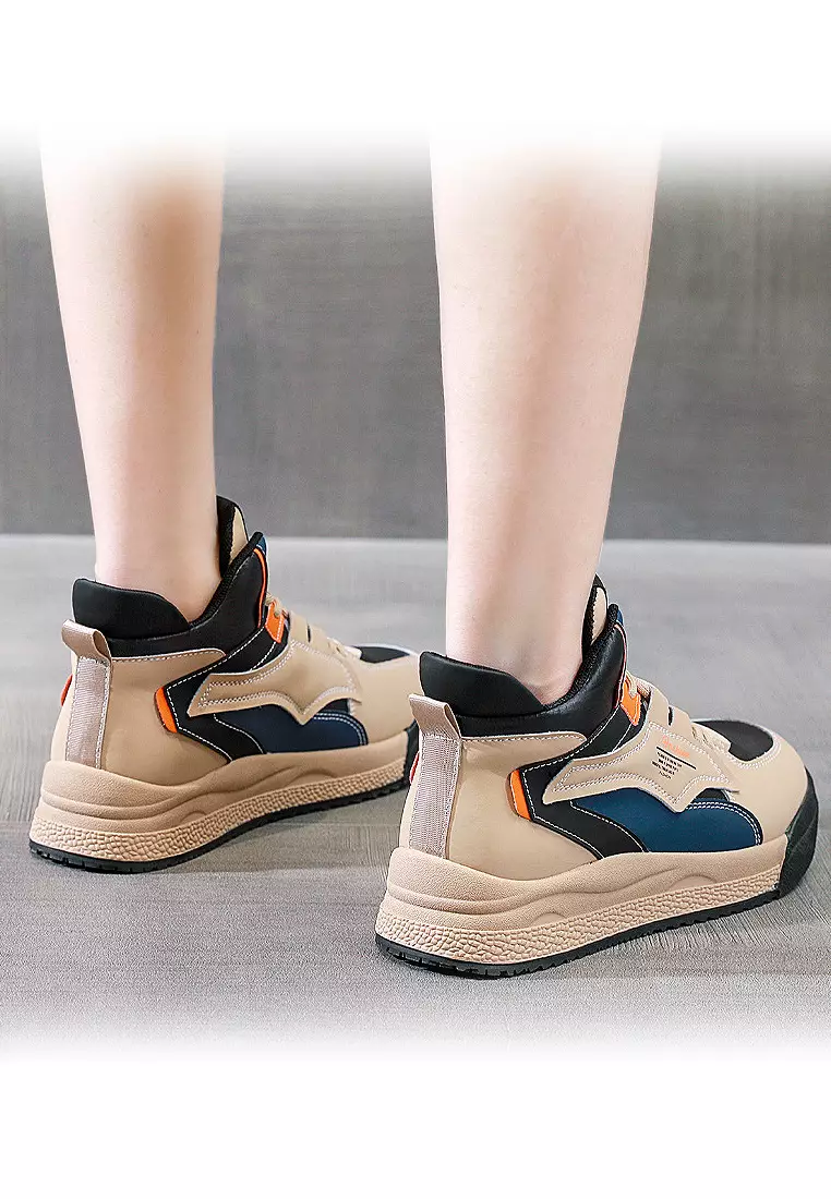 Buy Twenty Eight Shoes VANSA Leather Colorblock Sneakers VSW T9979
