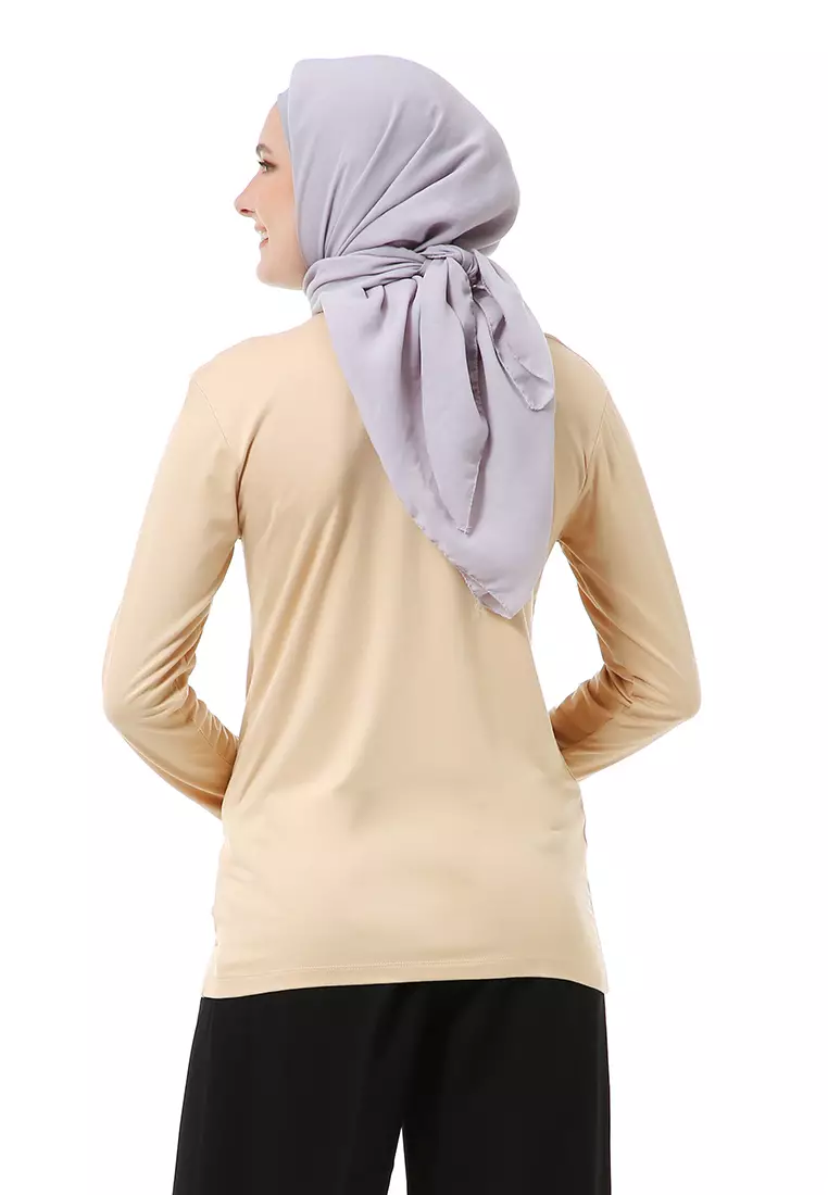 Zlora Manset Atasan Wanita Motif Long Sleeve Reguler Fit  - Coksu