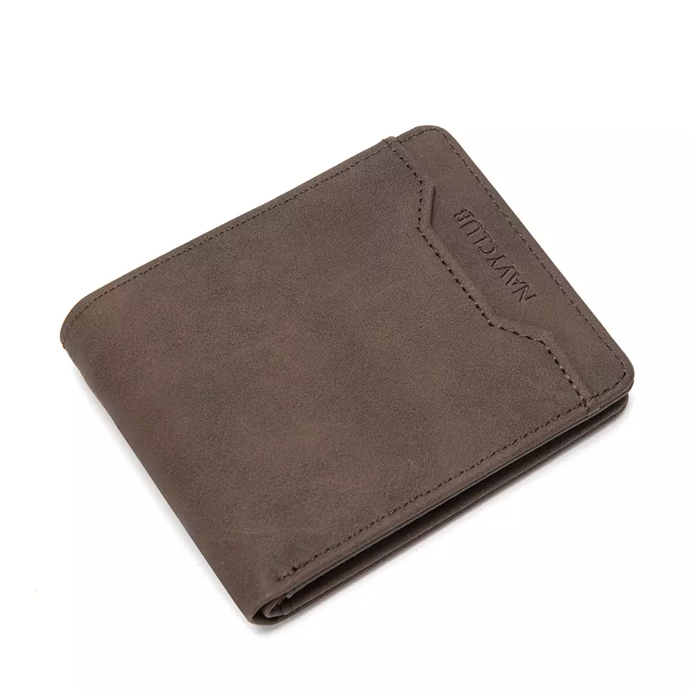 Navy Club Marvis Dompet Pria Kasual PU- Dompet Lipat Free Box Exclusive