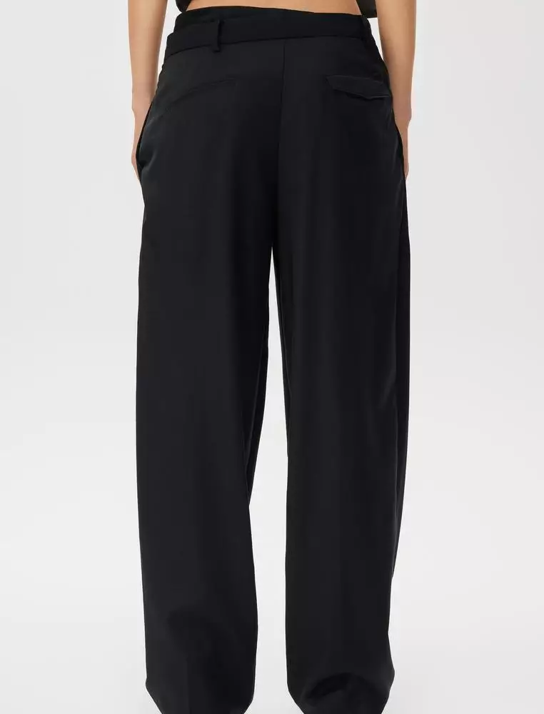 Casual Straight Leg Long Pants