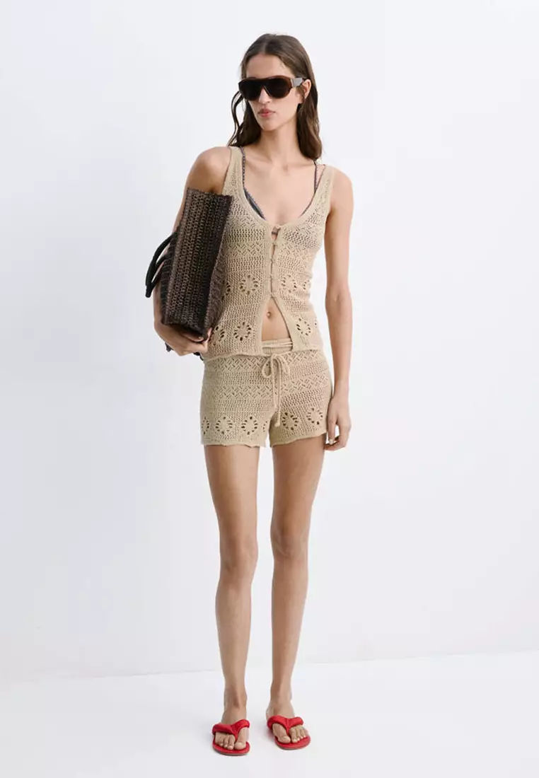 Crochet Buttoned Gilet