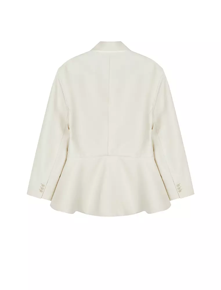 通勤气质中长款西服