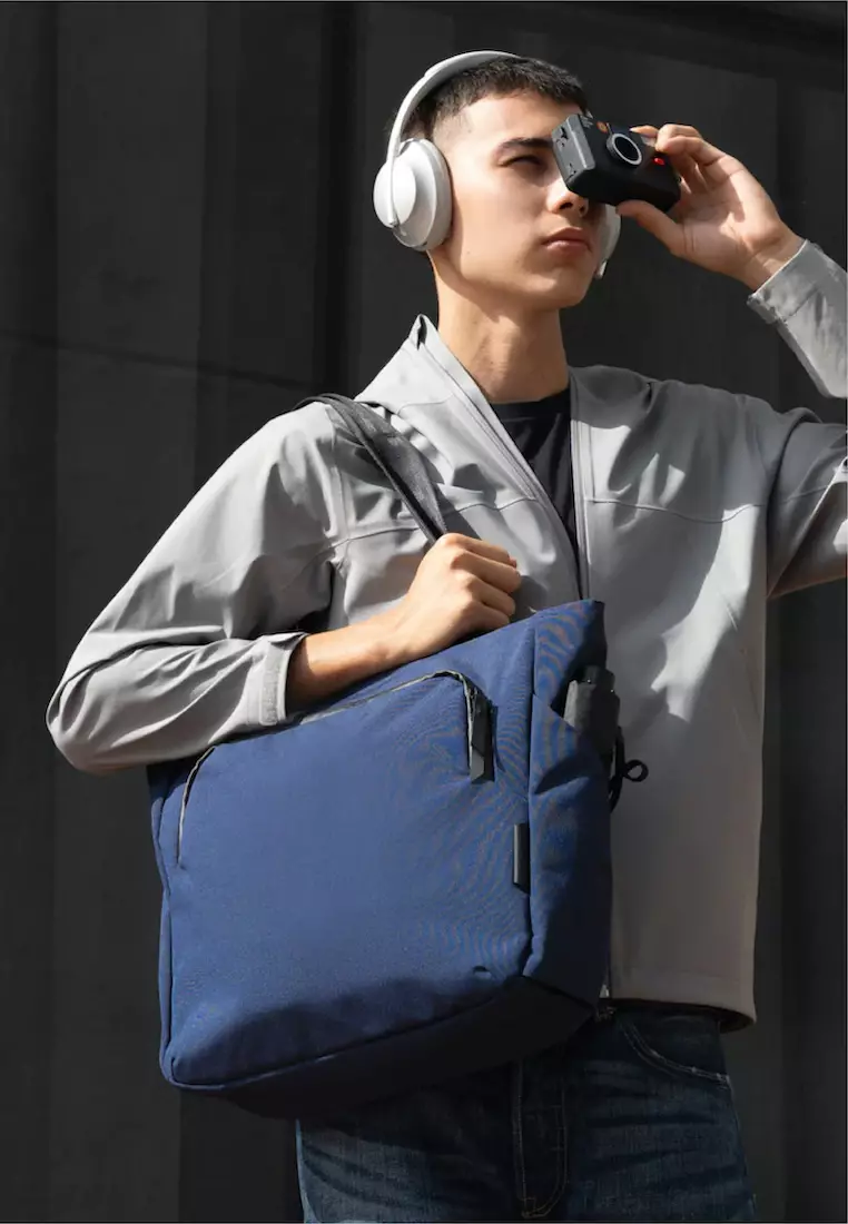 Alpaka Bravo Tote Bag - Axoflux Blue