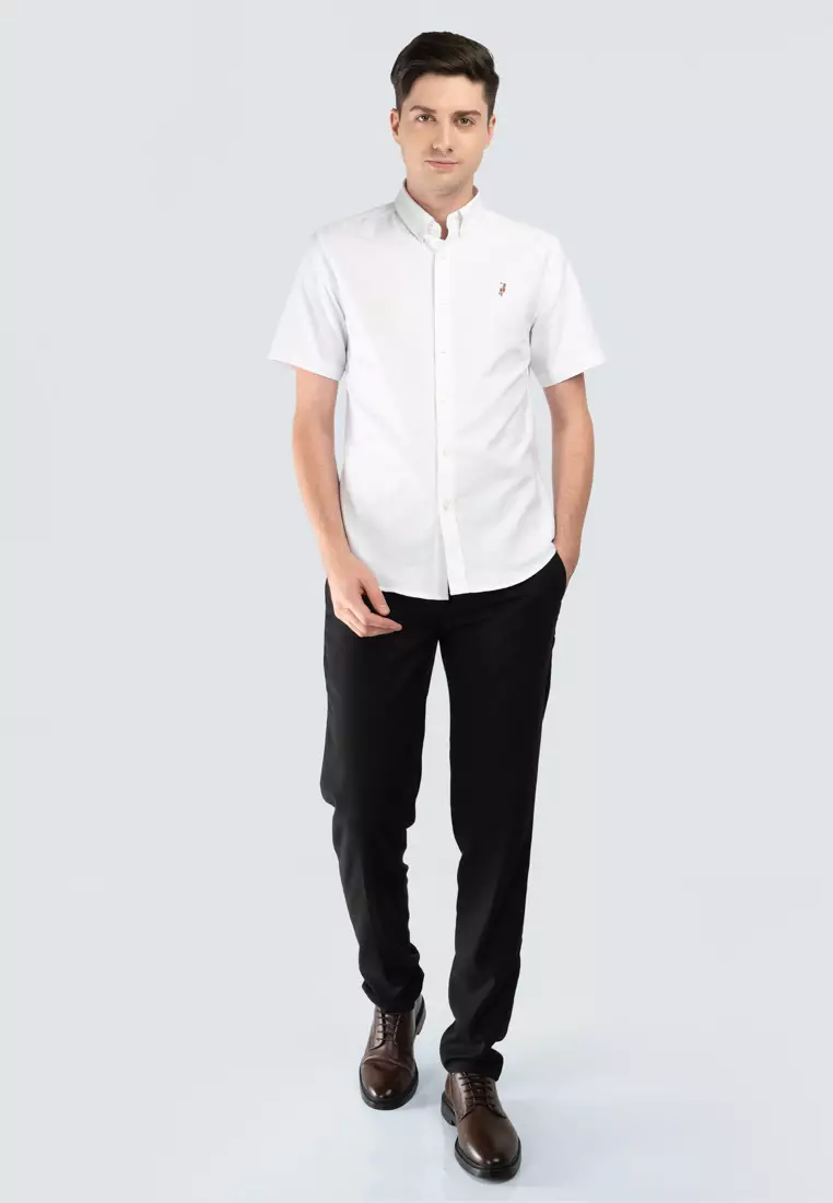 Polo Haus - Men’Cotton Plain Regular Fit Short Sleeve