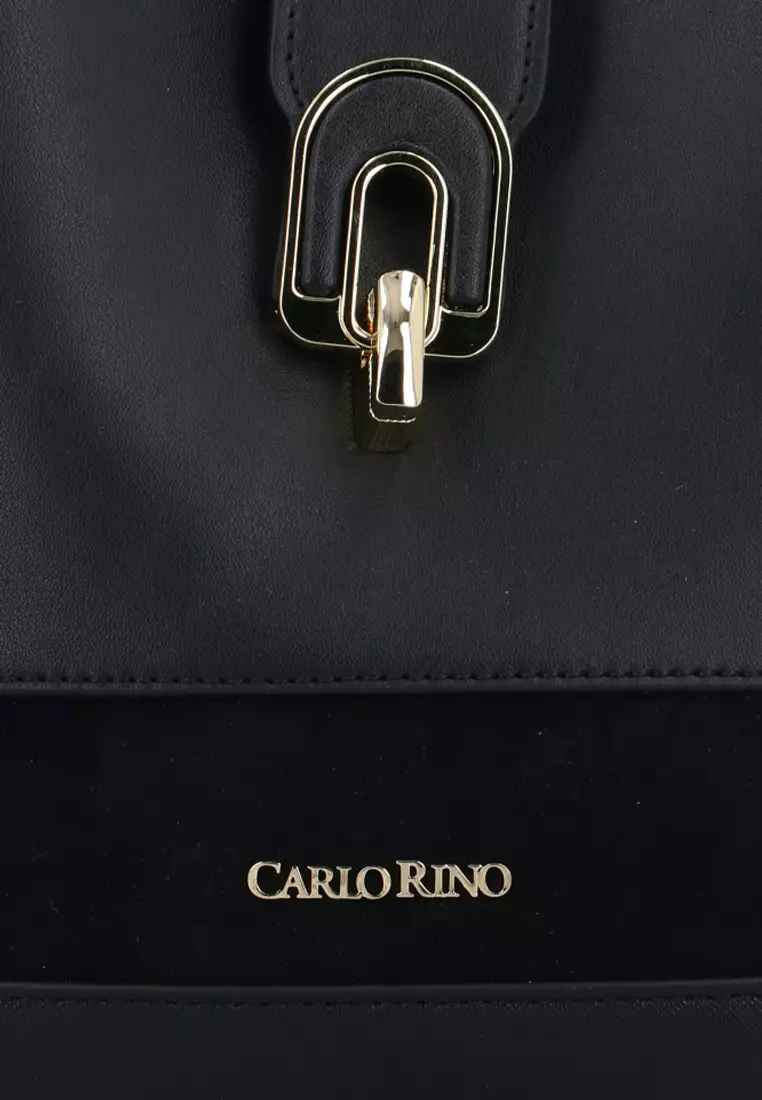CR Noelle Top Handle Bag - Black