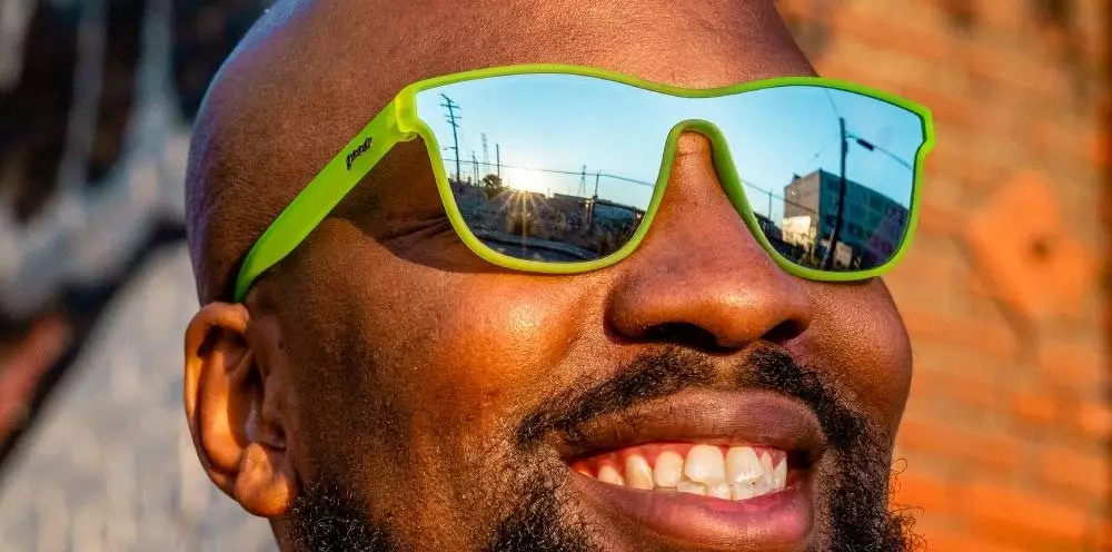 GOODR VRG RUNNING SUNGLASSES - NAEON FLUX CAPASITOR