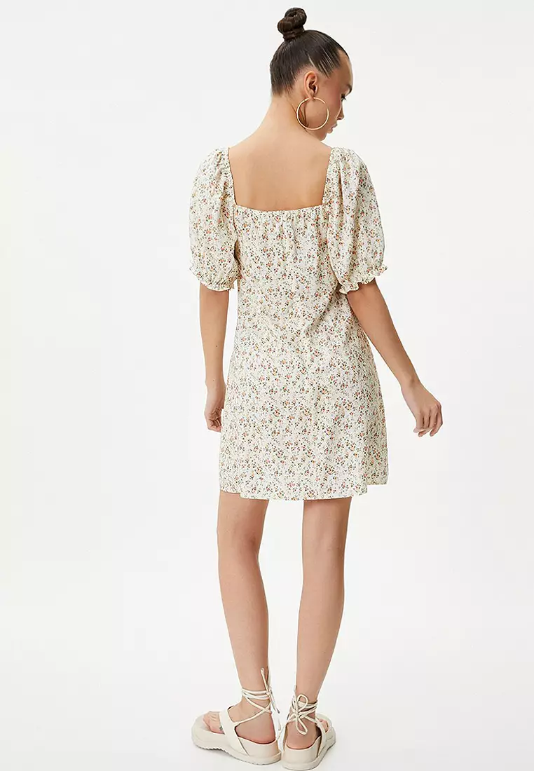 Viscose Woven Mini Dress