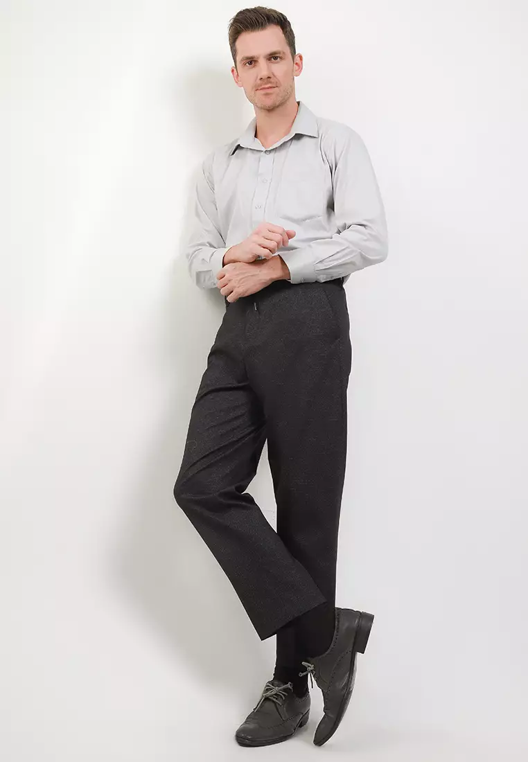 CCF Ankle Drawstring Pants J06- Ban Karet