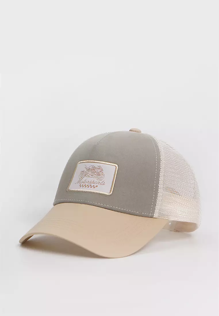 Trucker Cap with Applique Patch