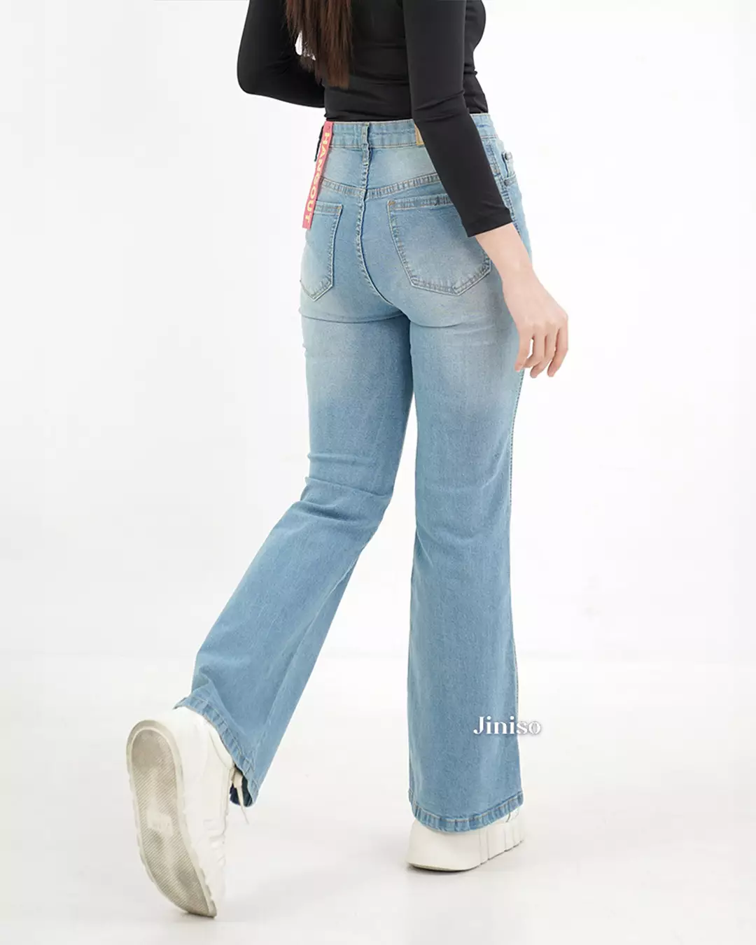 Highwaist Stretch Cutbray Pocket Jeans 710 HANGOUT