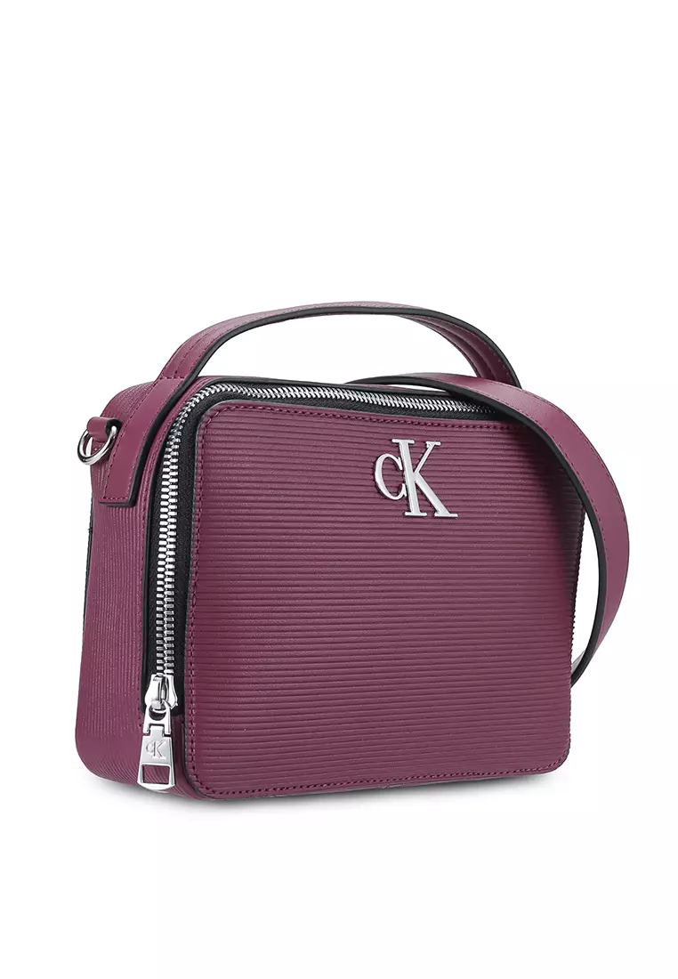 Calvin klein deals monogram bag