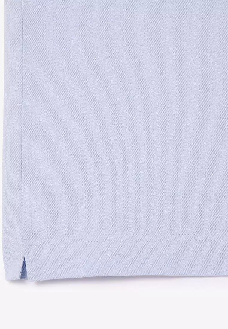 Smart Paris Stretch Cotton Contrast Trim Polo Shirt