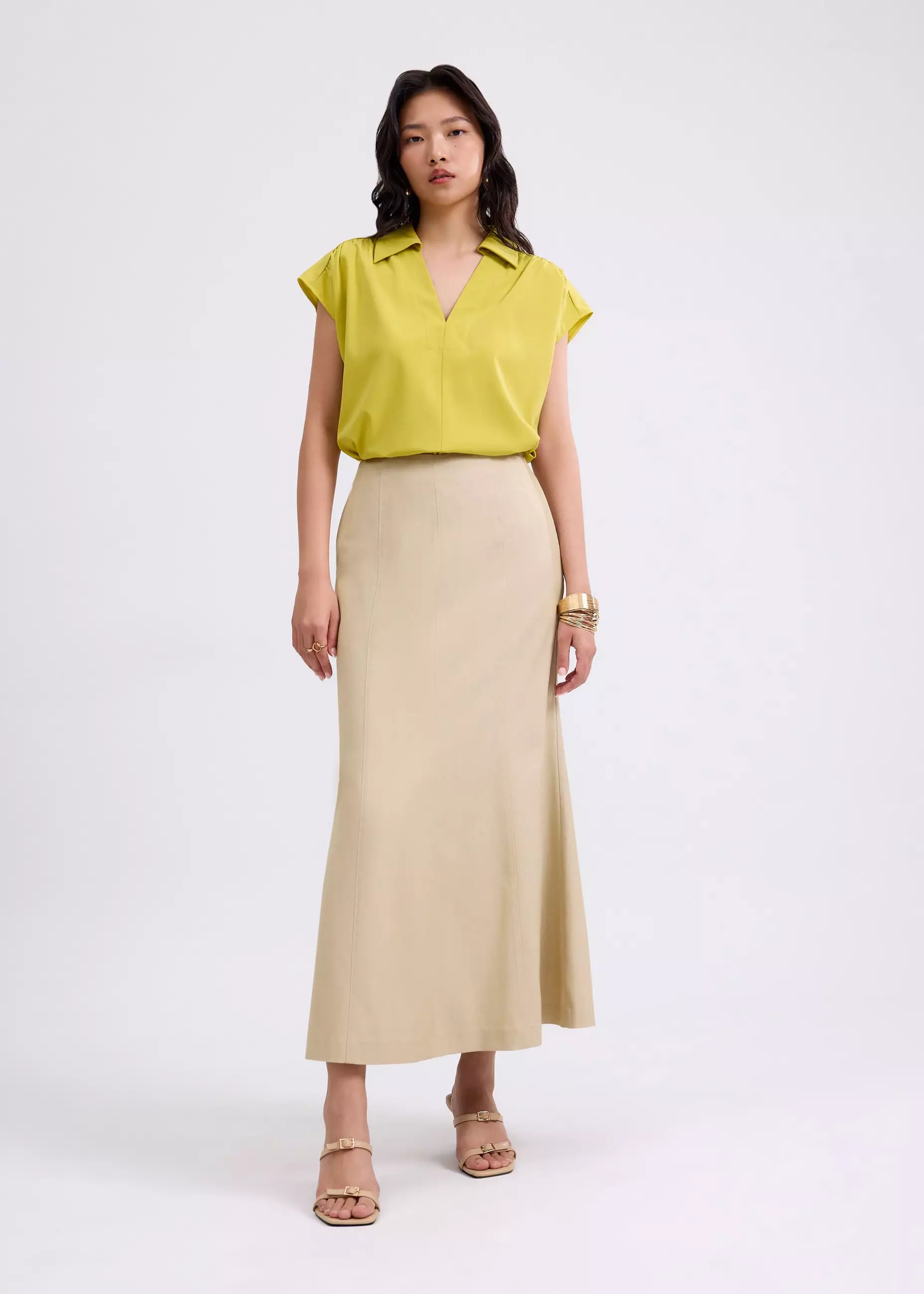 Rok Wanita - Jasmine Mermaid Maxi Skirt