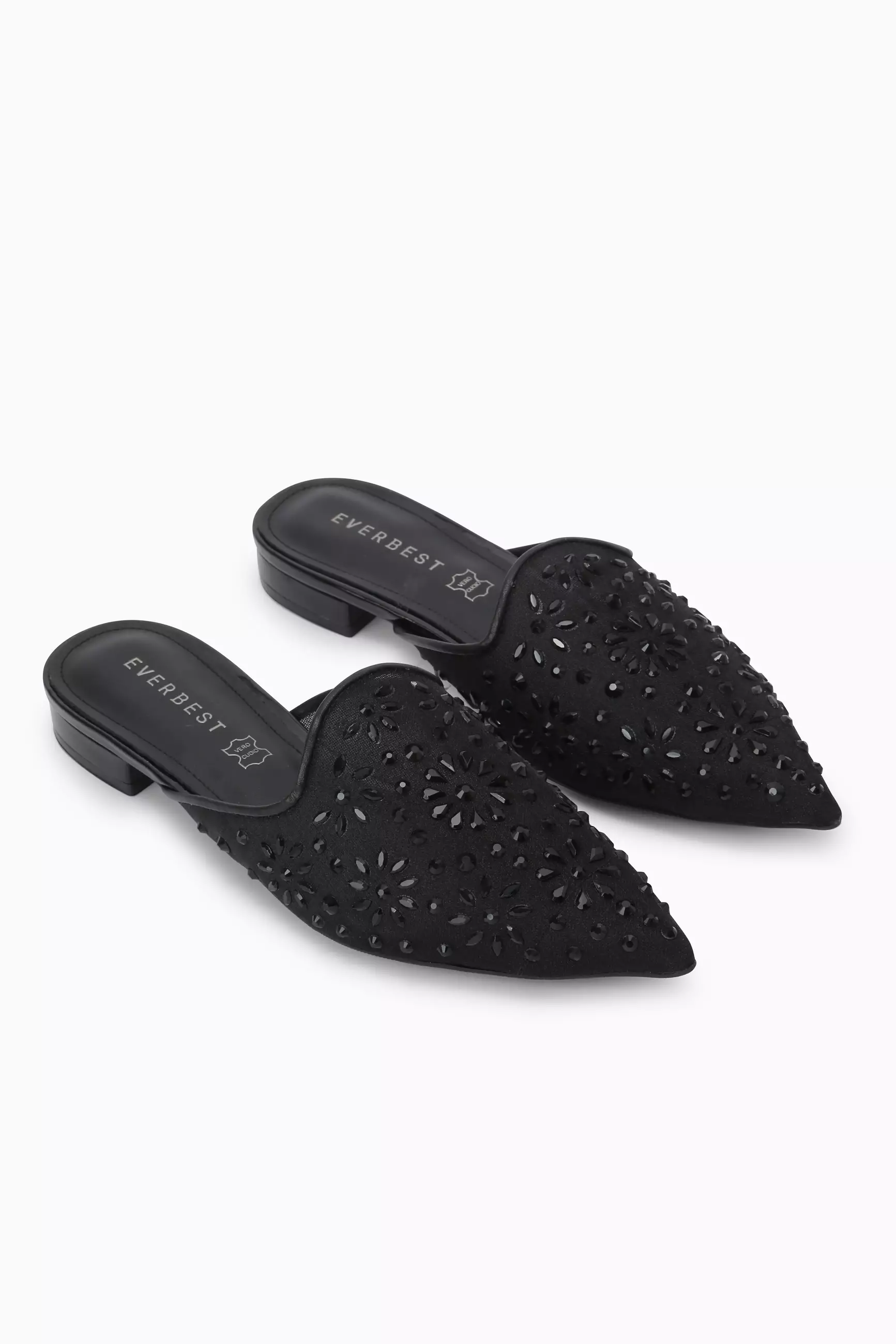 EVERBEST NAROLIN (Black) - Women's Leather Mules