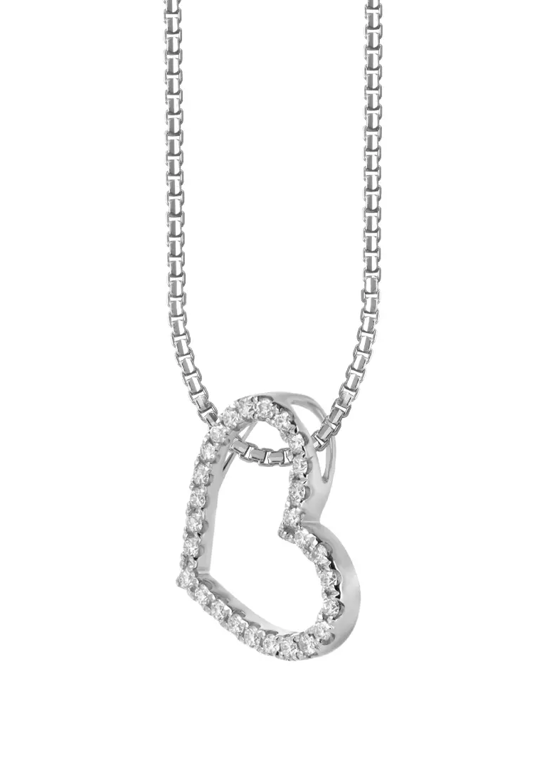 White gold deals pendant only