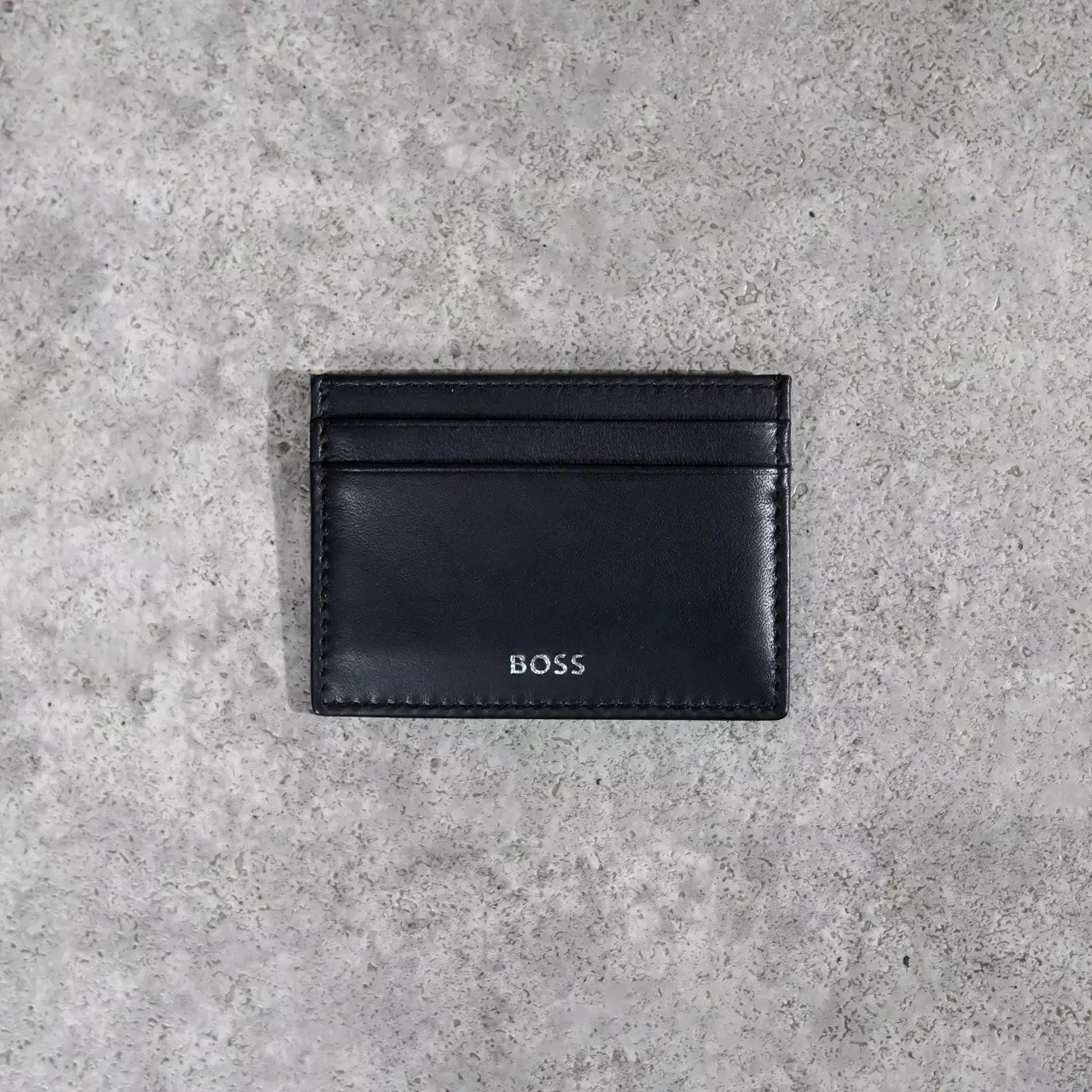 Dompet HUGO BOSS RANDY BLACK CARD HOLDER 100% ORIGINAL