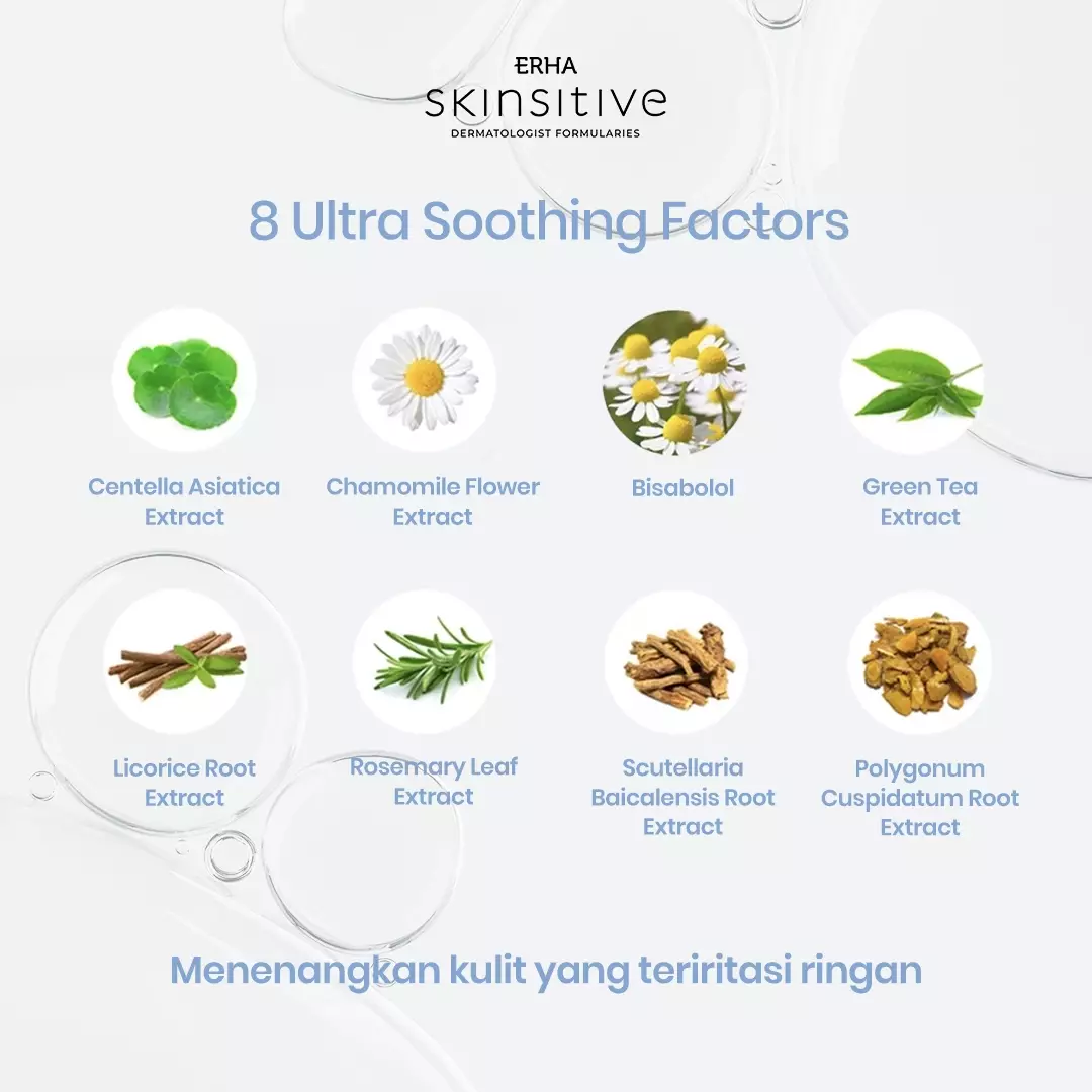 ERHA Skinsitive Ultracalm Body Lotion 125g | Pelembap Kulit Semua Jenis Kulit (Normal, Kering, Sensitif) | Gentle, No Fragrance, No Alcohol | Kulit Sangat Kering, Eksim, Ibu Hamil Menyusui, Anak Usia 3 | Skin Barrier Kuat dengan Ceramide, Calming Agent