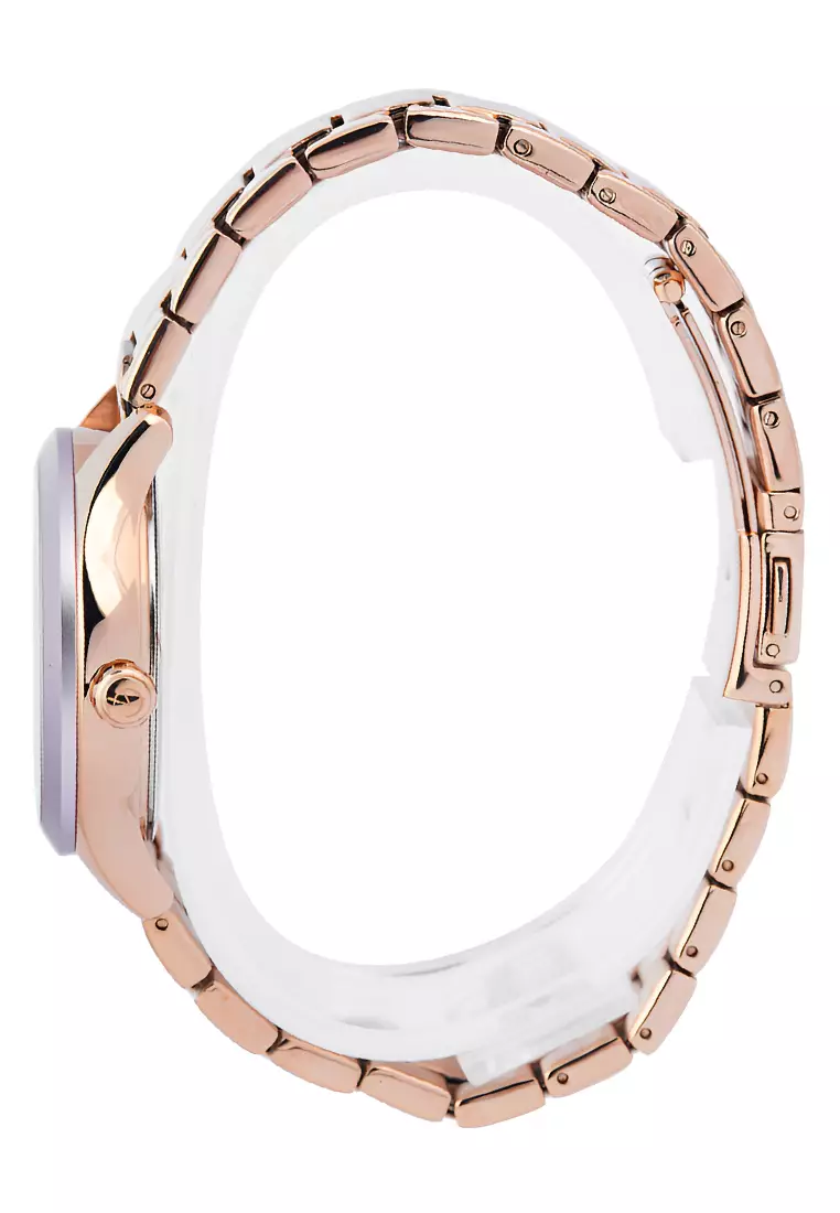 Jam Tangan Wanita Alexandre Christie Multifunction AC 2A93 BFBRGPURG Stainless Steel