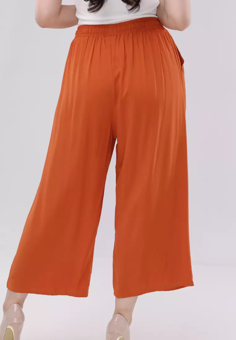 Soft Linen Cullotes Pants