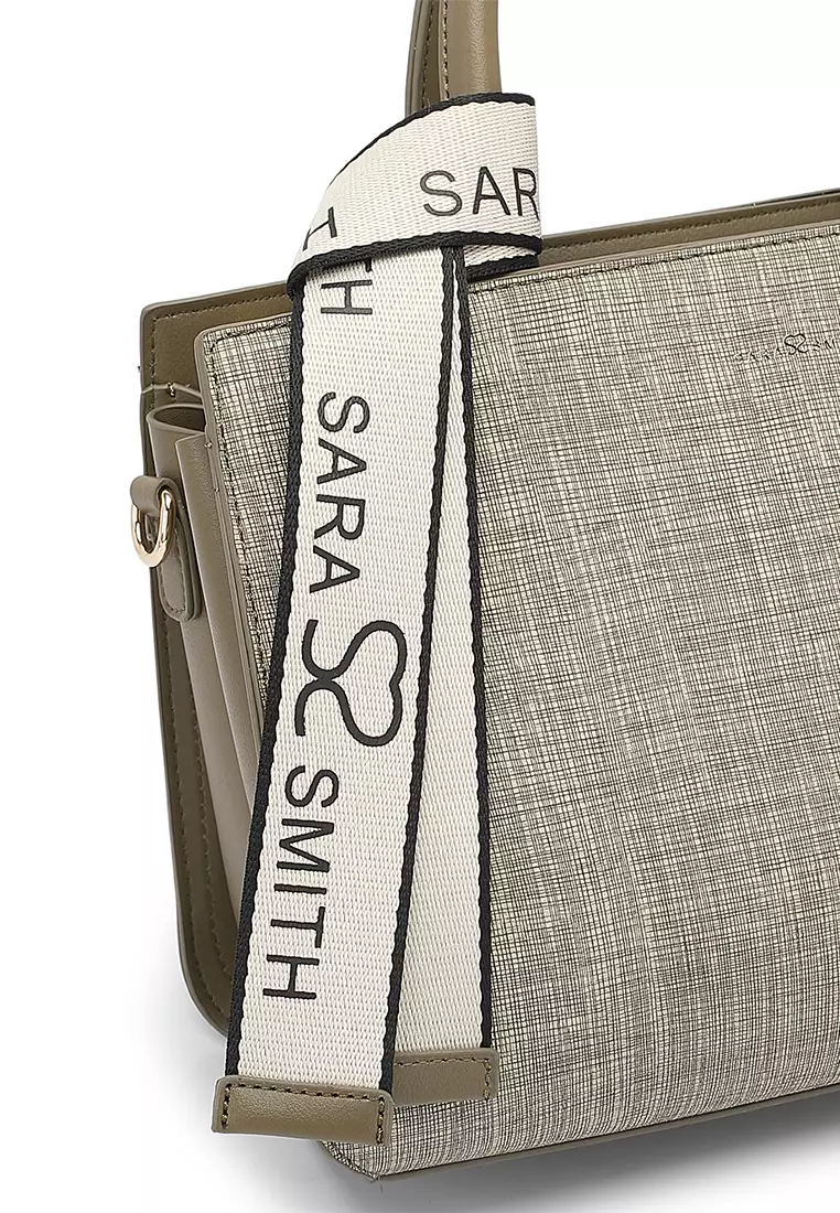 Women's Top Handle Bag / Sling Bag / Crossbody Bag - Fatigue