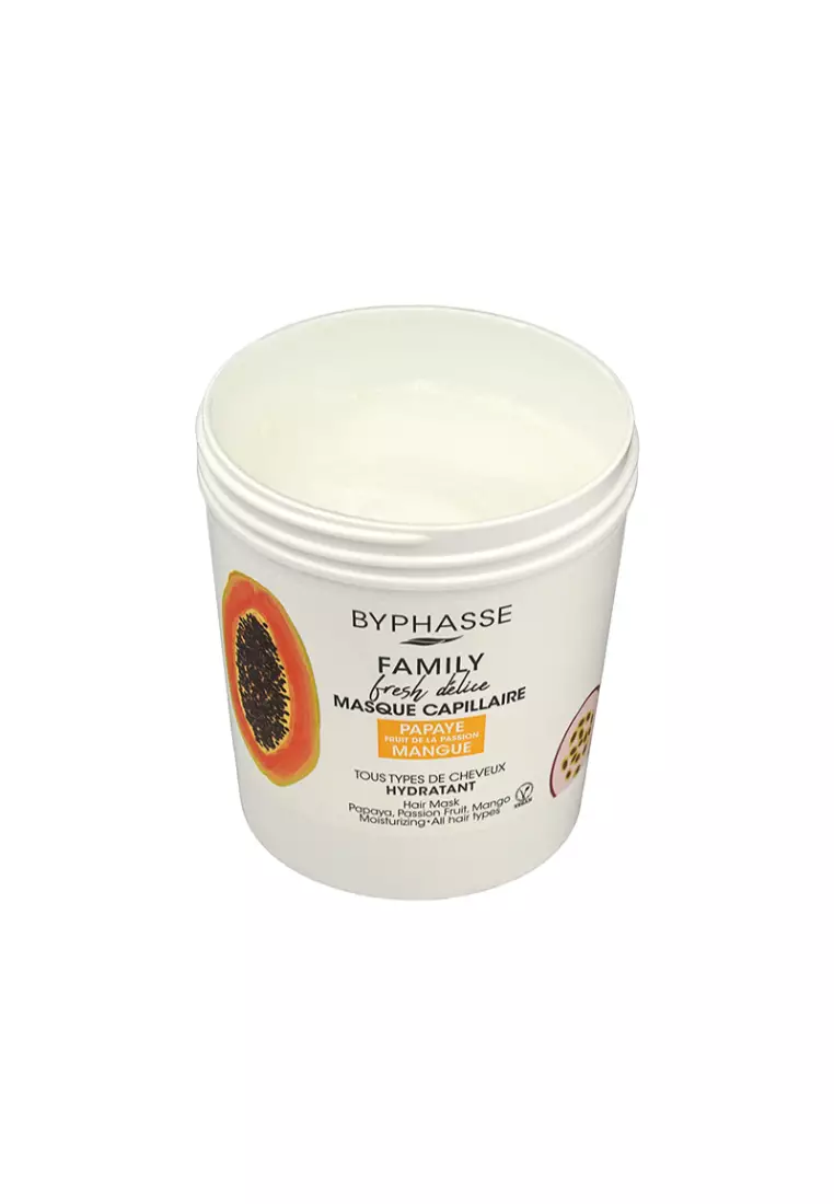 BYPHASSE Family Fresh Delice Hair Mask – Papaya 250ml