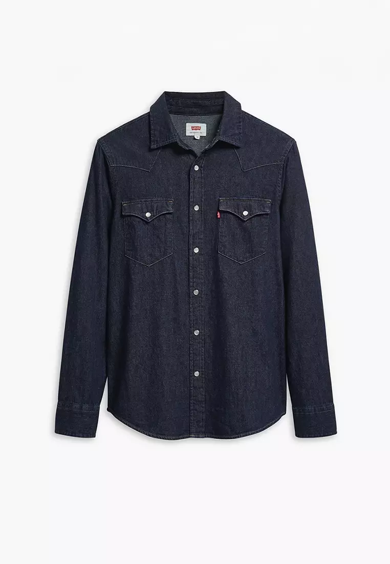 Men's Classic Western Shirt, Standard Fit 85745-0002