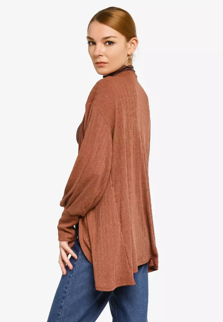 Bishop sleeve clearance cardigan