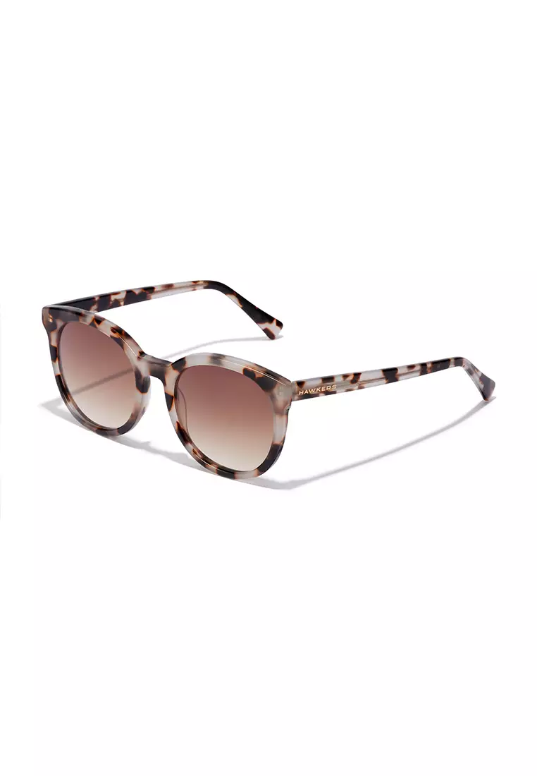 HAWKERS Leo Brown RESORT Sunglasses for Men and Women. Official Product Designed In Spain